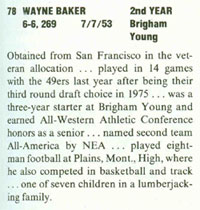 Wayne Baker Bio