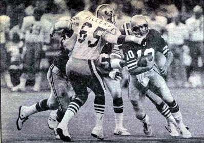 Photo from Norm Evans' Seahawks Report, 1982