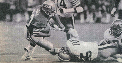Photo from Norm Evans' Seahawks Report, 1982