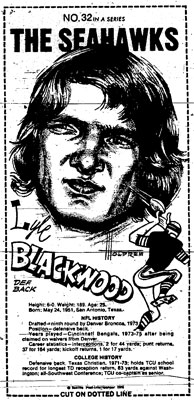 Blackwood Mini Poster Scanned from Seattle-PI Newspaper Archives