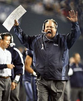 Mike Holmgren and Jon Kitna