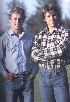 Steve Largent and Jim Zorn