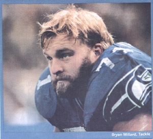 Photo scanned from Inside the Seahawks magazine